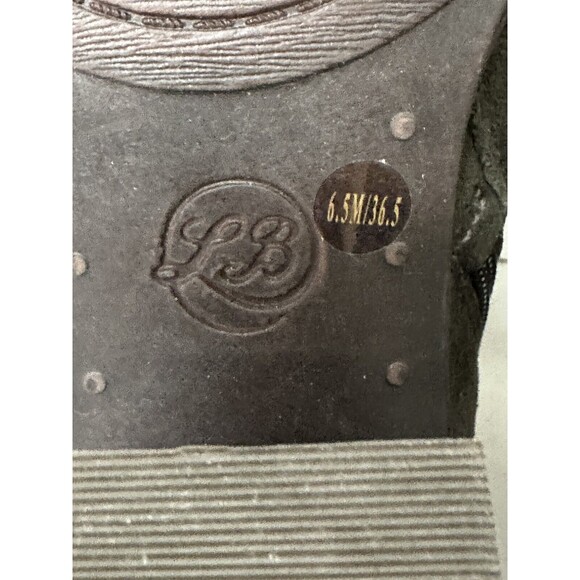 Lucky Brand Echoh Ankle Booties, Dark Moss, Women 6.5 - Picture 7 of 11
